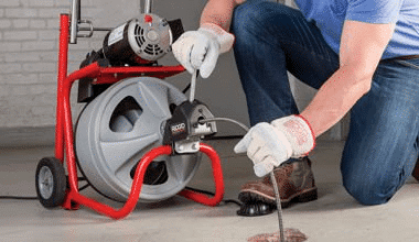 Main sewer line cleaning Anderson Plumbing Heat and Air