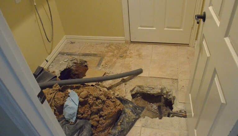 Anderson Plumbing Heat and Air foundation plumbing repair