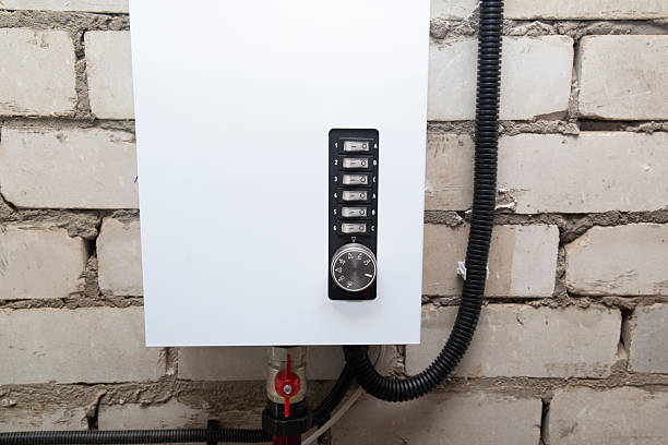 Anderson Plumbing Heat and Air tankless water heater installation in Oklahoma City, OK